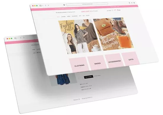 Limelight Boutique Website Screenshot
