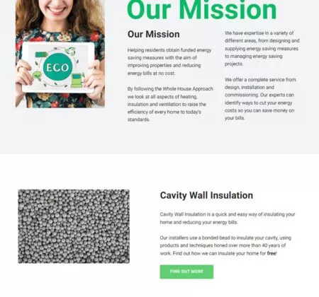 Website design, seo for Smarter Eco