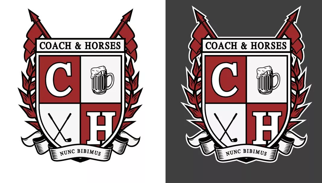 Logo designed for Coach & Horses
