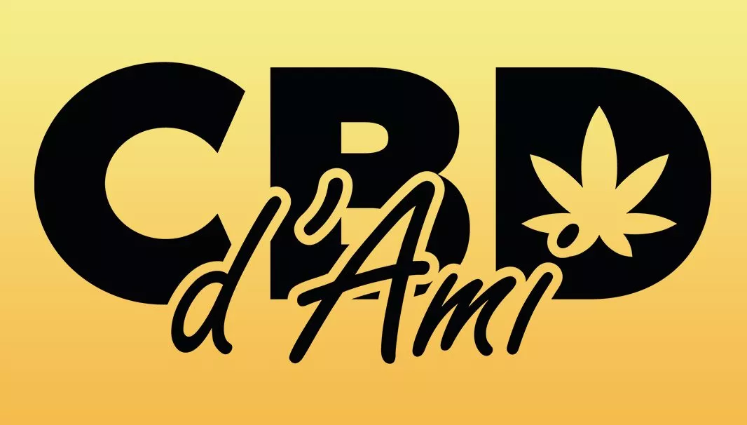 Logo, packaging design for D'Ami CBD