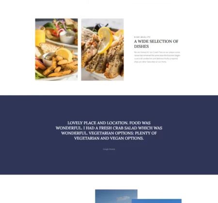 A SEO-driven website design for a Dorset restaurant.