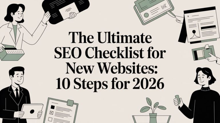 The Ultimate SEO Checklist for New Websites: 10 Steps for 2026