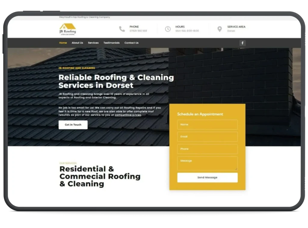 Website Design in Blandford Forum